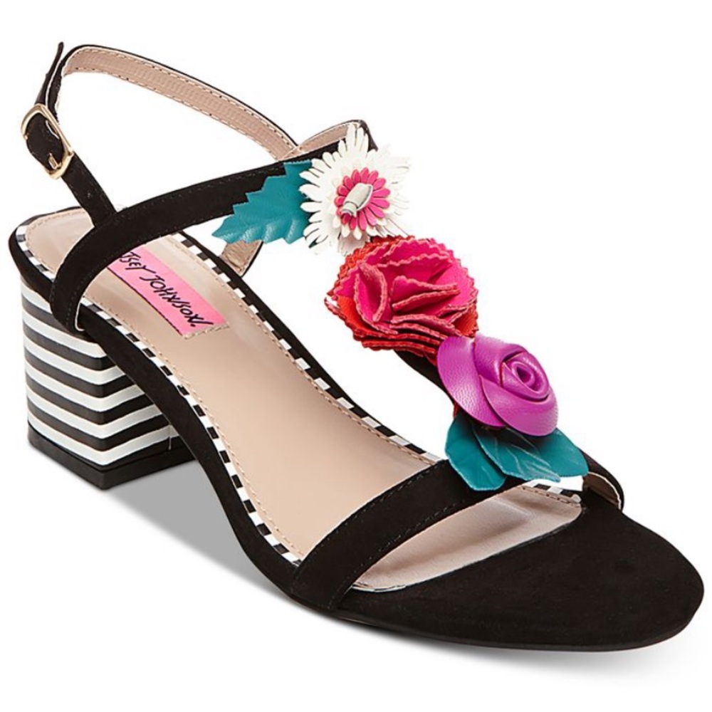 Betsey Johnson T Strap Sandals